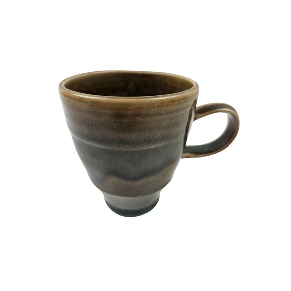 John Shedd Art Pottery Mug Coffee Tea Hot Beverage Signed Studio Stoneware 8 oz - Picture 1 of 7